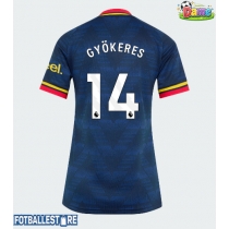 Arsenal Viktor Gyokeres #14 Bortedrakt Dame 2026-27 Kortermet